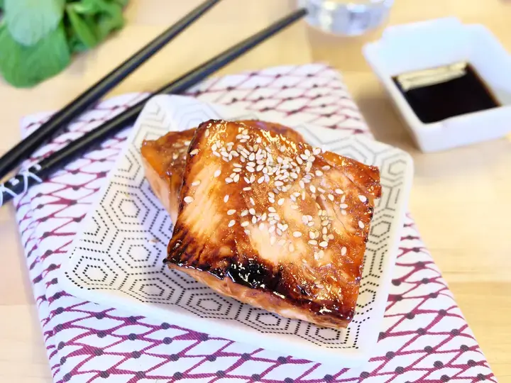 Saumon teriyaki