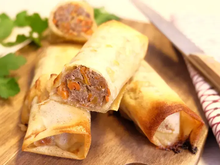 Nems au bœuf épicé