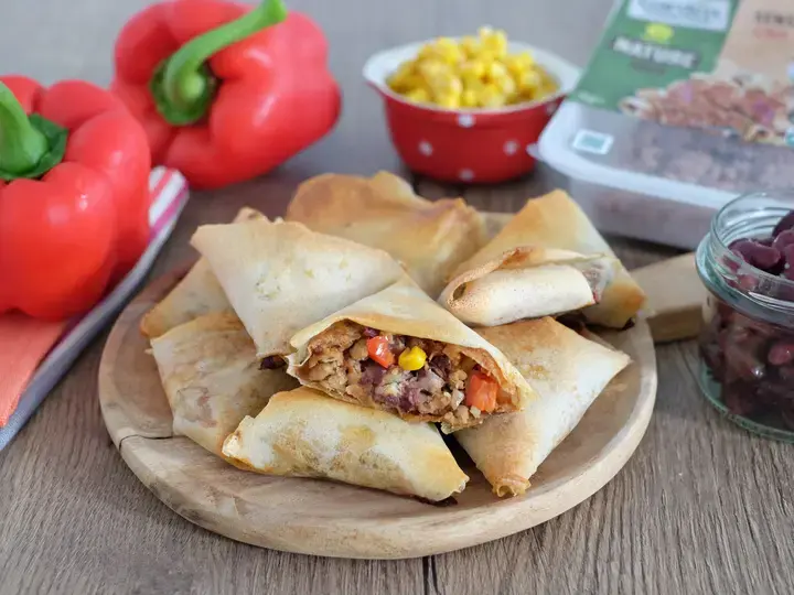 Samossa veggie façon chili