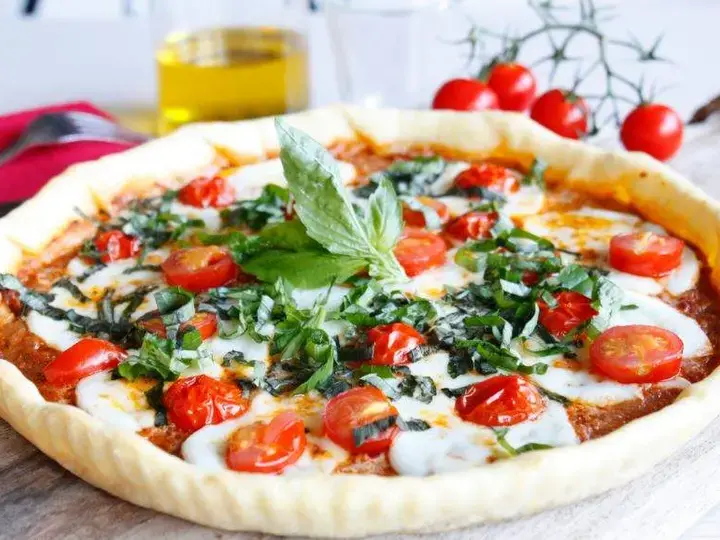 Tarte tomate mozzarella