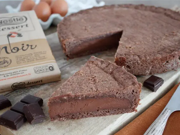 Gateau basque au chocolat