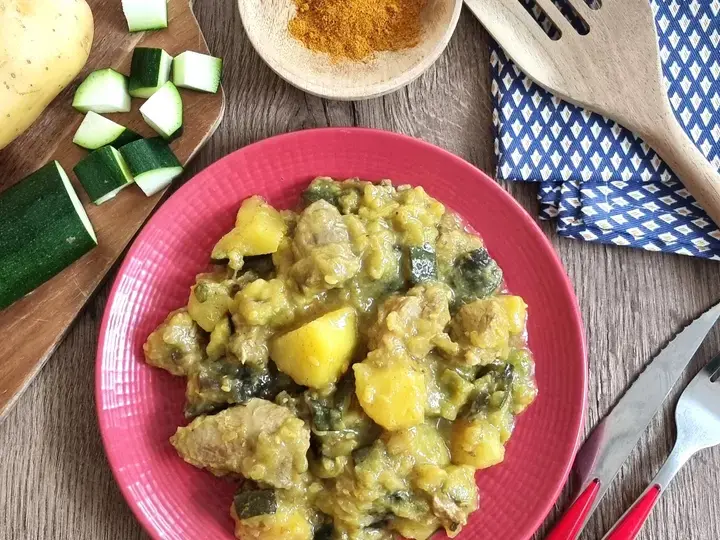 Sauté de porc façon colombo