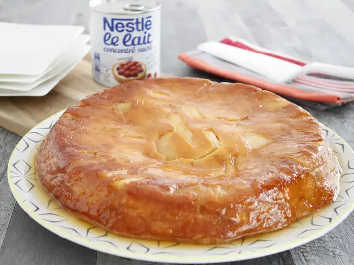 Flan crémeux aux poires