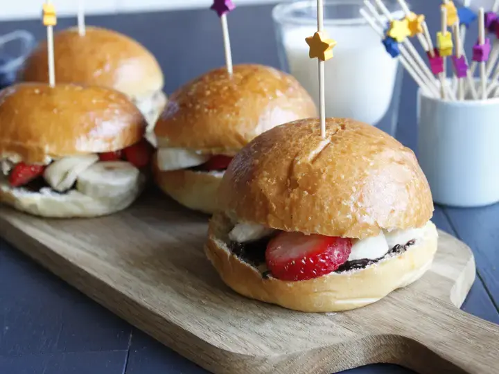 Burger Nesquik aux fruits