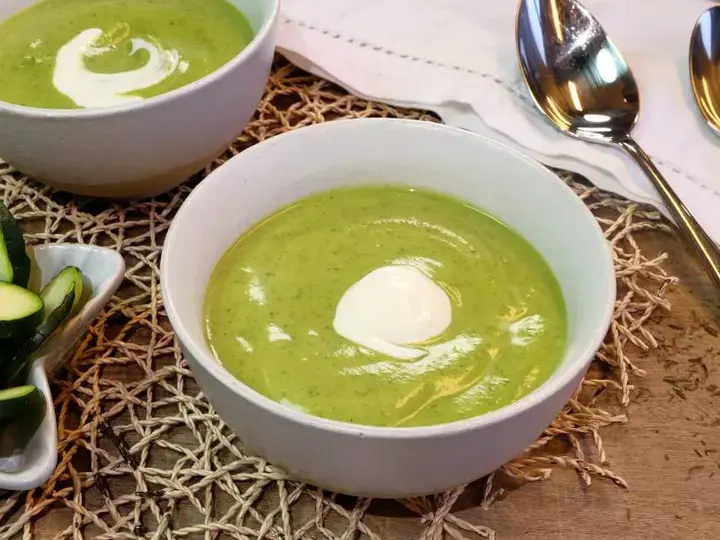 Soupe de courgette pas chère