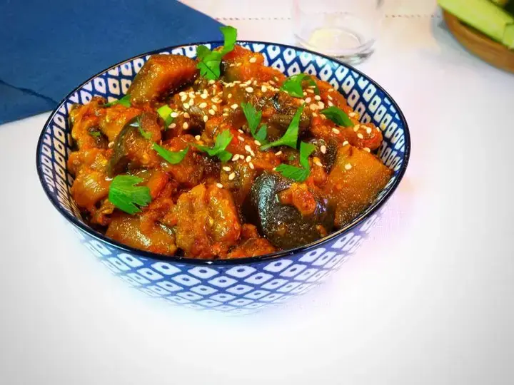 Aubergines à la libanaise