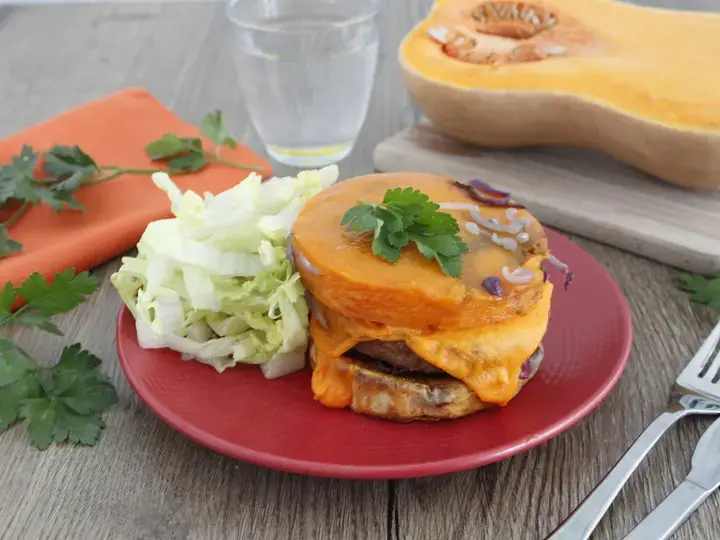Burger de butternut vegan