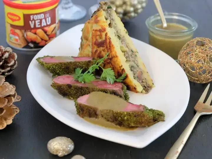 Filets de canrette sauce perigourdine