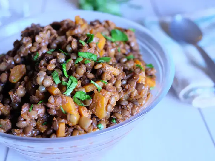 Lentilles à la marocaine