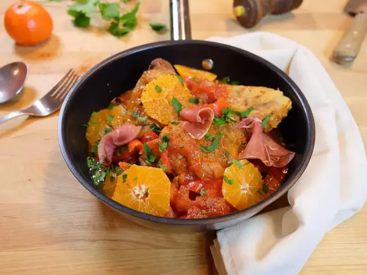 Terroir: Poulet basquaise façon Corse