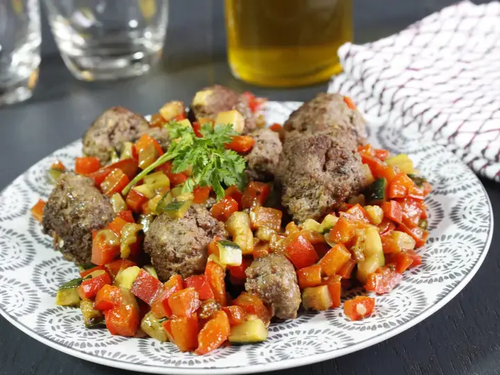 Boulettes de boeuf à la méridionale