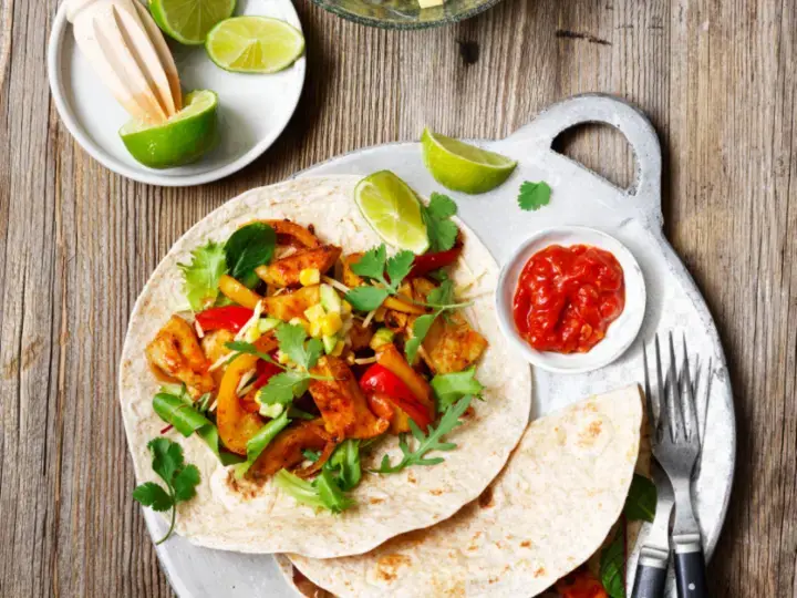 FAJITAS MEXICAINES VEGETARIENNES