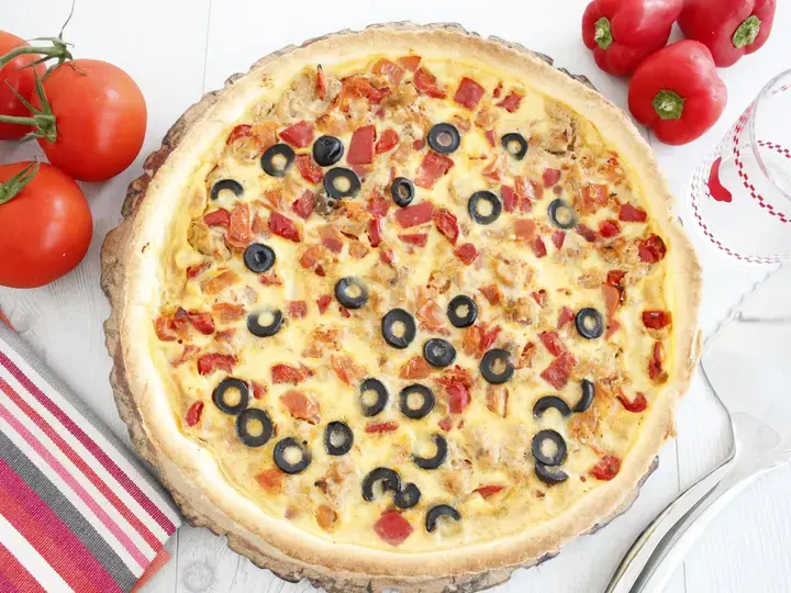 Tarte au thon à la provençale