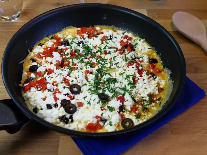 Omelette à la grecque