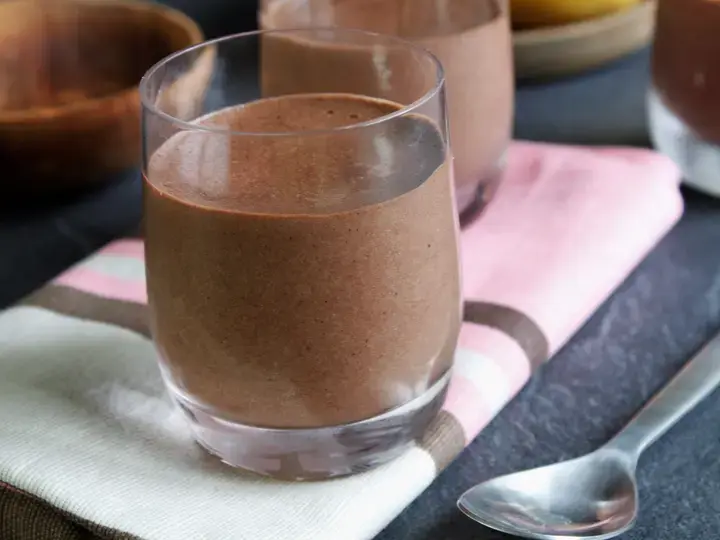 Mousse au chocolat noir bio