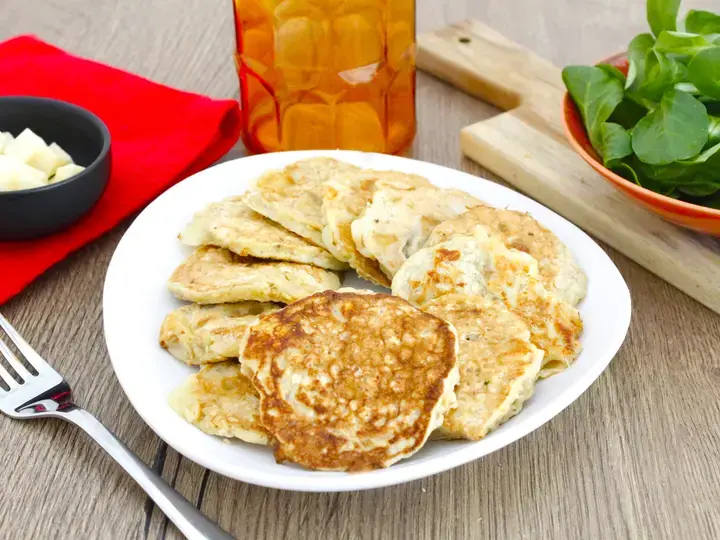 Galettes avoine poireau veggie