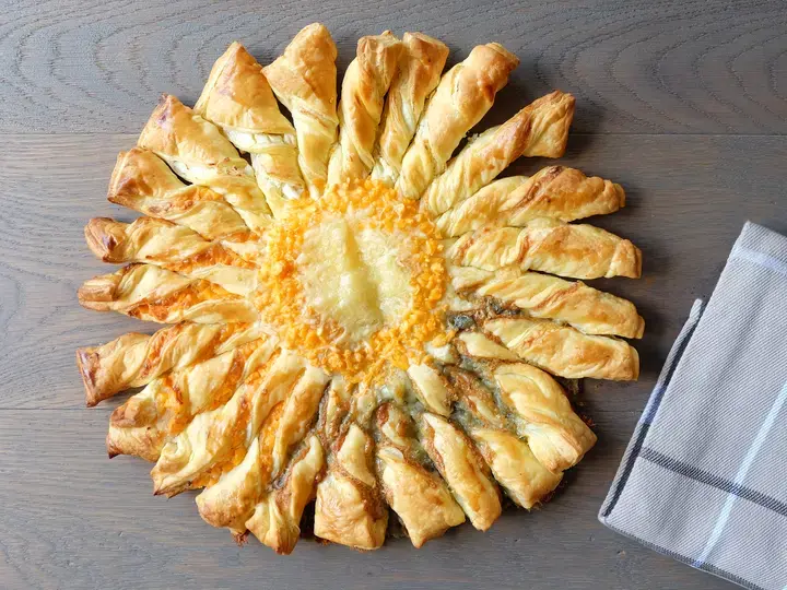 Tarte soleil aux 4 fromages