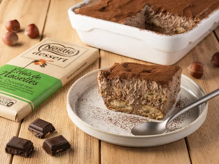 Tiramisu choco noisette