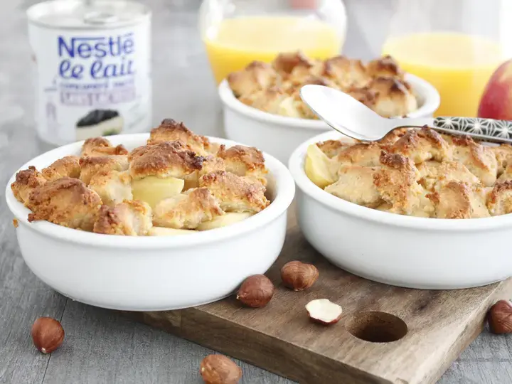 crumble pommes sans lactose