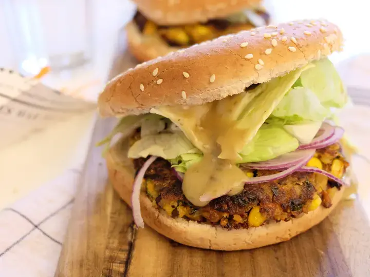 Veggies burgers aux champignons
