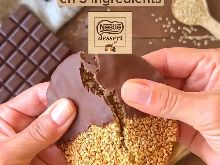 Biscuits au chocolat en 3 ingrédients