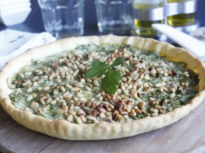 Tarte ricotta épinards