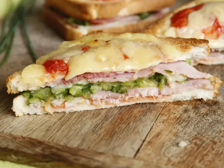 Croq'malin jambon courgette