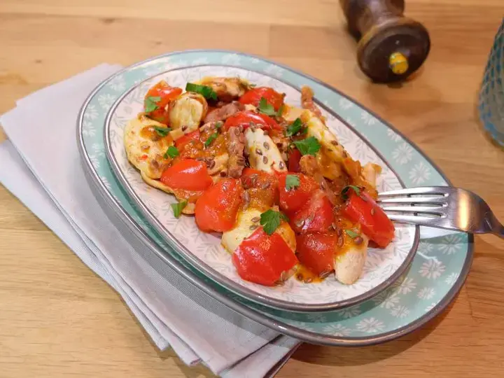 Poulet basquaise pas cher