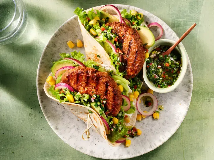 Sensational Flavored Burger Flatbread