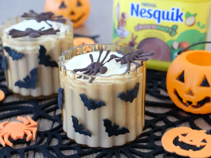 Boisson Nesquik choco nutty d'halloween