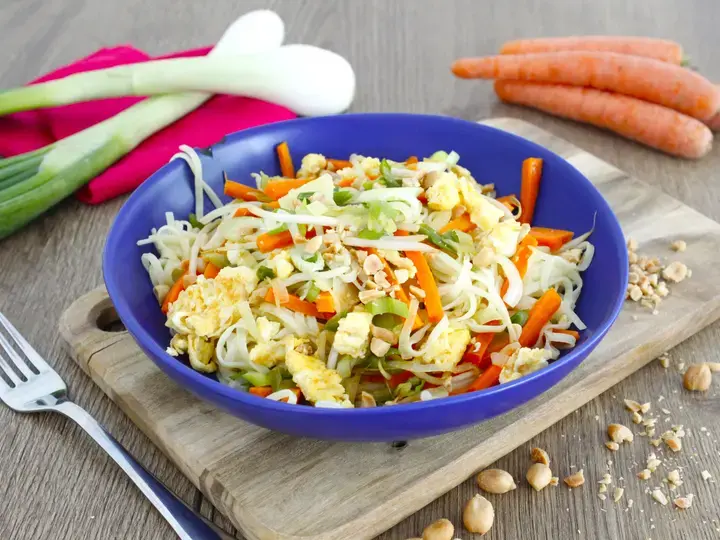 Pad thai végétarien