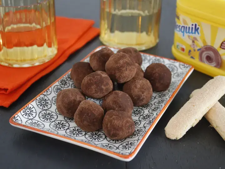 Truffes biscuitées Nesquik