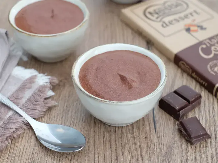 Mousse au chocolat corsé
