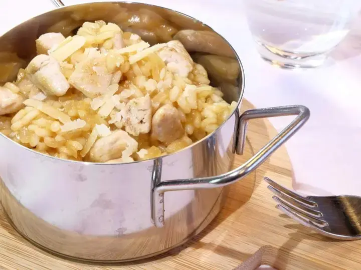 Risotto au poulet 1 personne