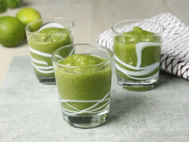 Smoothie pomme granny roquette