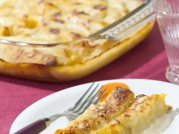 Cannelloni aux petits légumes et poulet