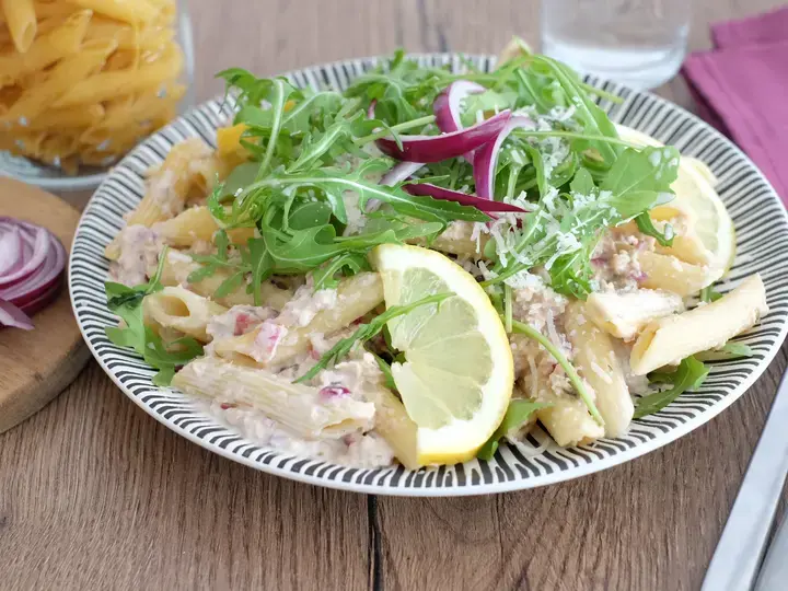 Pâtes à la creme Vuna