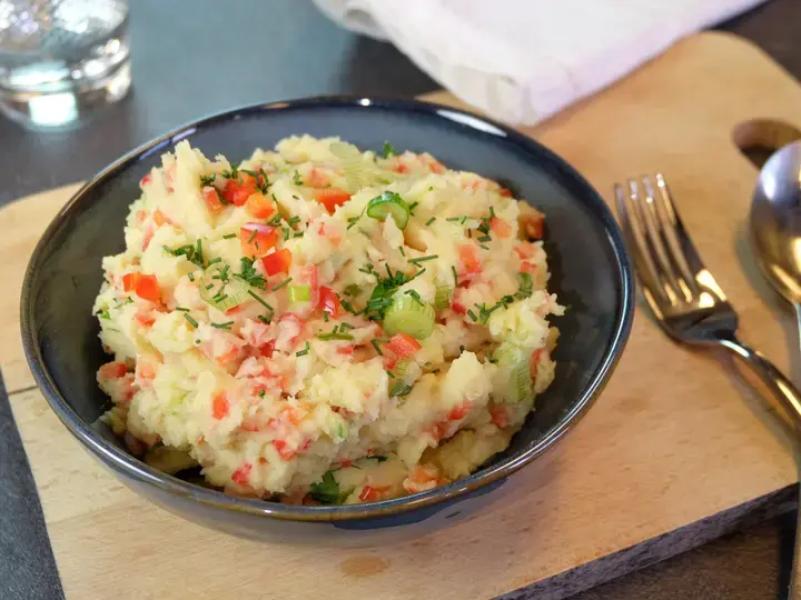 Salade de pommes de terre aux poivrons