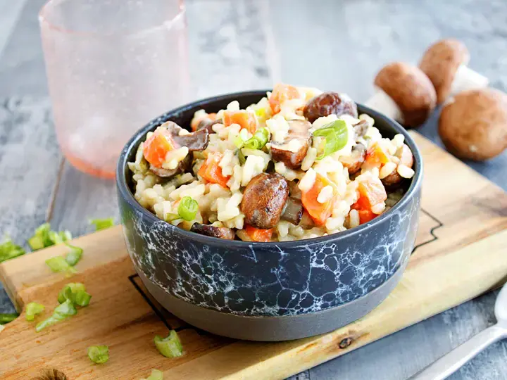 Risotto de légumes vegan