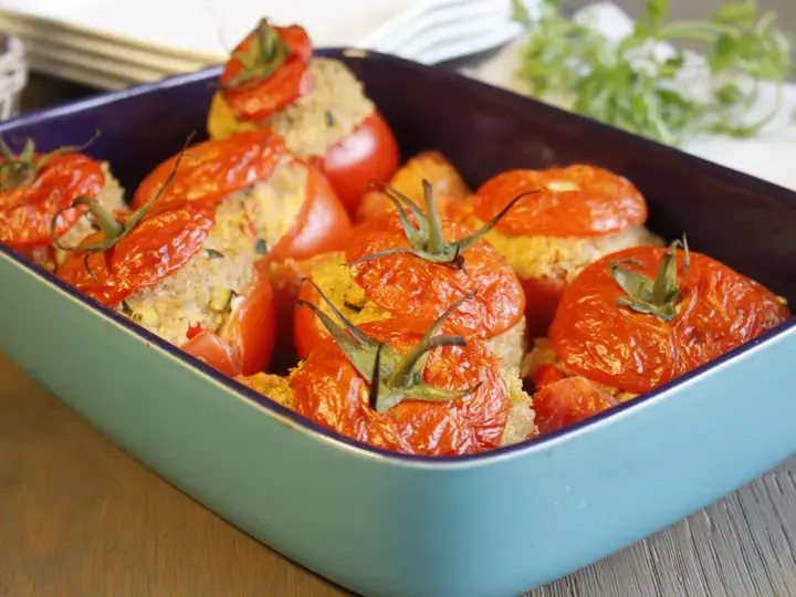 Tomates farcies végétariennes