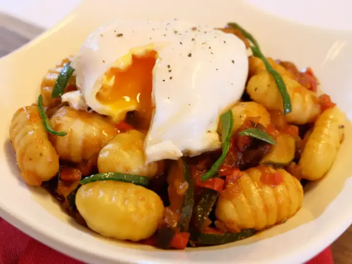 Gnocchis aux légumes du soleil