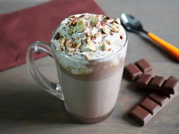 Chocolat viennois straciatella