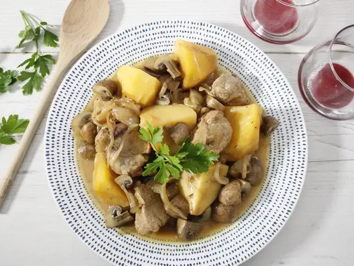 Filet mignon pommes de terre à la moutarde Cookeo