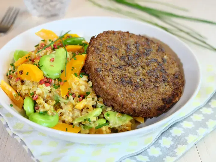 Risotto aux légumes et le Gourmand