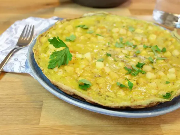 Omelette de pomme de terre