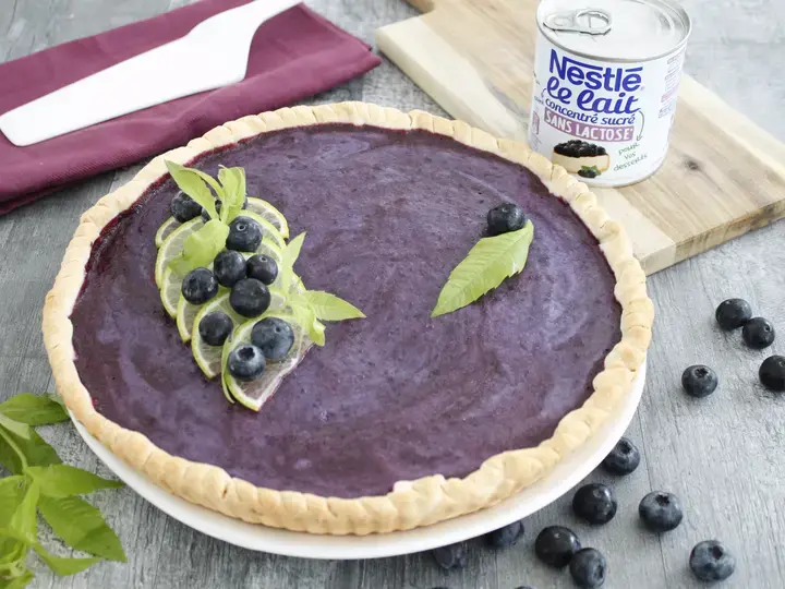 Tarte aux myrtilles