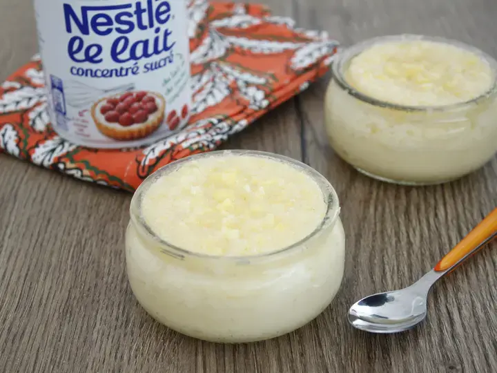 Petits flans coco ananas