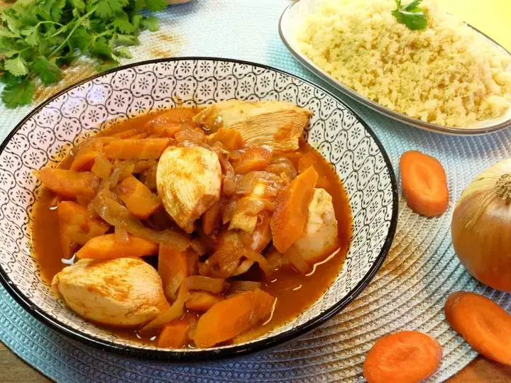 Tajine de poulet pas chère
