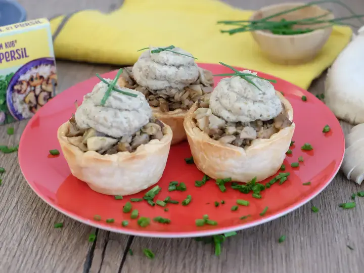 Tarto muffins aux pleurotes