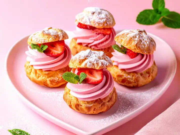 Petit choux Nesquik saveur fraise